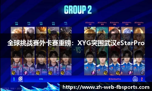 全球挑战赛外卡赛重磅：XYG突围武汉eStarPro